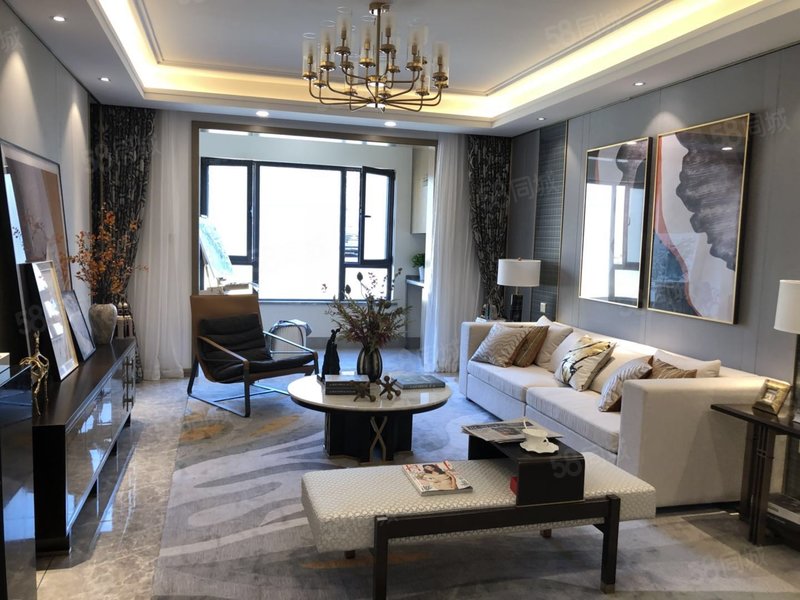 万科翡翠公园叠拼复式洋房三层 带院