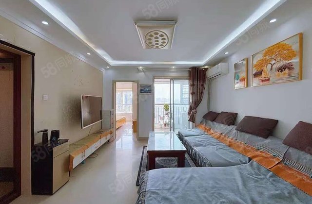 精装婚房，免大税送车位，大两居南北通透，阿尔卡 水岸花语