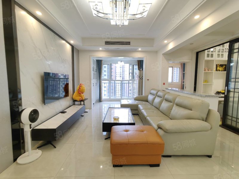 河东万达旁电梯中间楼层精装套三,家具家电齐全,云辰国际-遂宁58同城