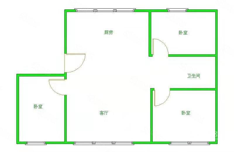 新都四季城3室2厅2卫123㎡南北41万