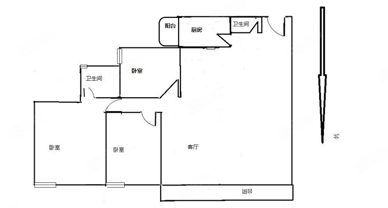 锦绣花园(塘厦)3室2厅2卫132.07㎡南北225万