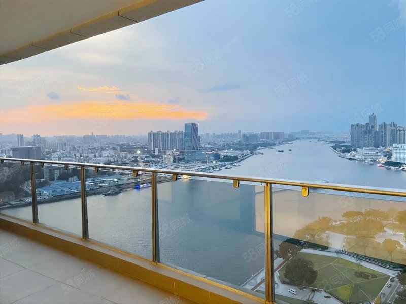 靓天誉半岛花园高层一线江景三江汇聚急售送两个车位