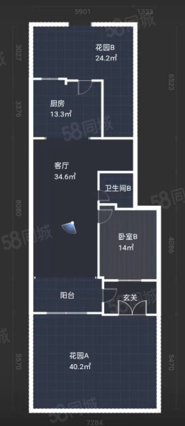 崇川星光域5室3厅3卫175㎡南北580万