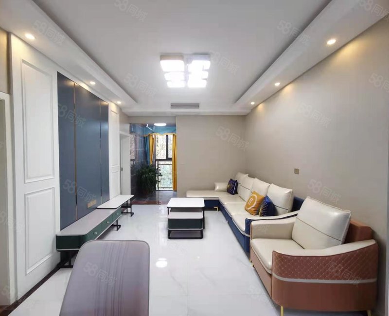 绿地澜屿 精装3室2厅2卫80平米 江景房 全新装修 城七校