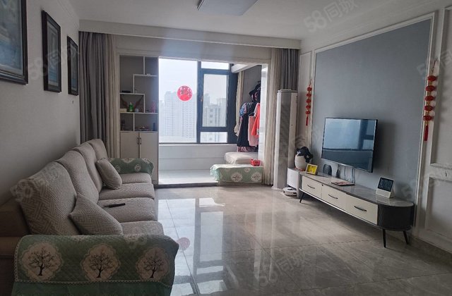 滨河旁观景房  莲湖新城 次顶房  精装修三室两厅  免大税