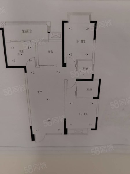 富临绵州水郡源岸3室2厅2卫112㎡东140万