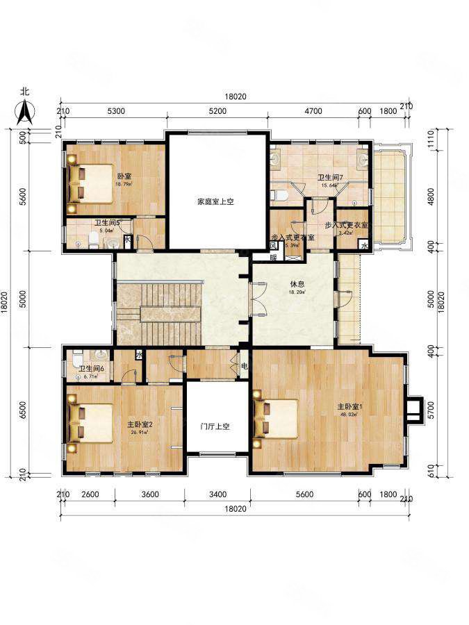 遠(yuǎn)洋LAVIE4室3廳4衛(wèi)980㎡南北7600萬(wàn)