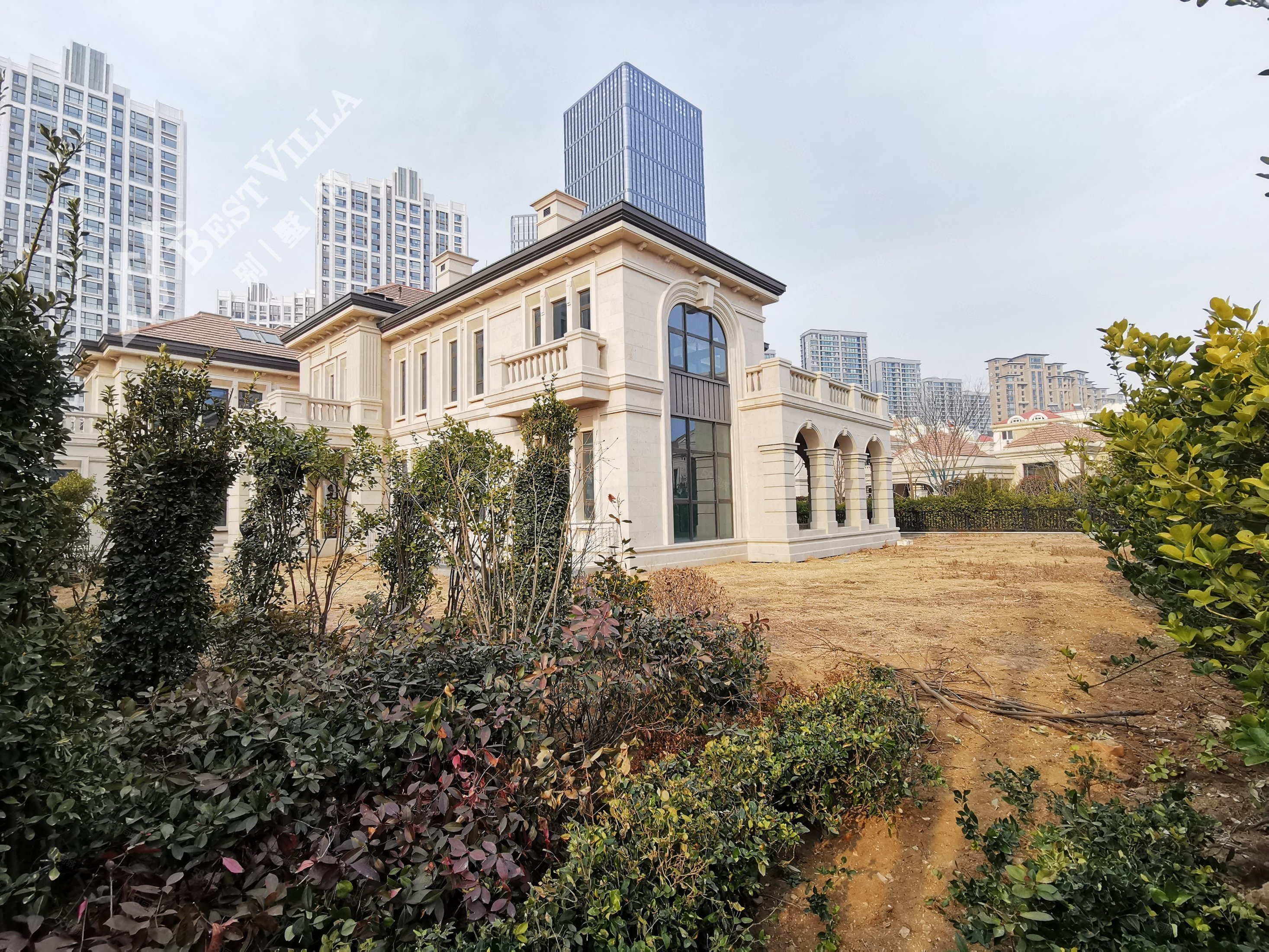 独栋别墅,千平大院,挑空厅户型大气,海信君汇-青岛58同城