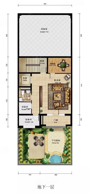 润泽庄园墅郡4室2厅2卫398.58㎡南北3500万