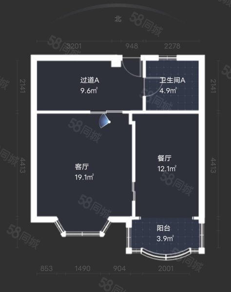 半岛名邸3室2厅2卫117.28㎡南北238万