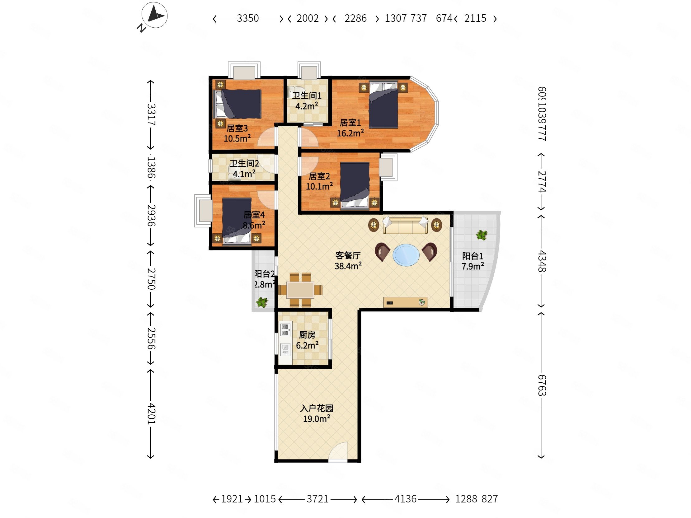 【10图】红树林一路之隔,绿景高层通透大户型,一线海景视野,车位充足,