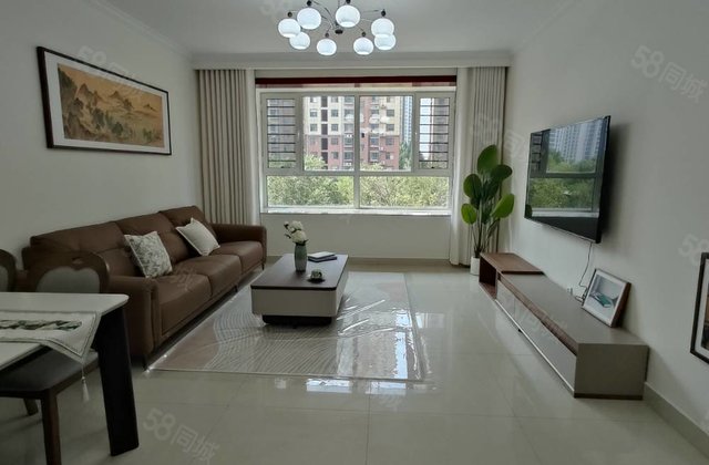 二中文苑旁边 书香东郡 儒辰辰悦 精装修 带家具家电 急售