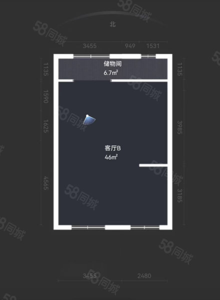 保利玺樾(玺公馆)4室2厅2卫108㎡南北143万