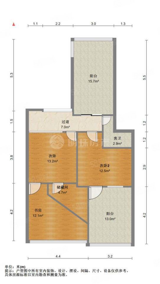 省安小区5室2厅3卫183㎡南119万