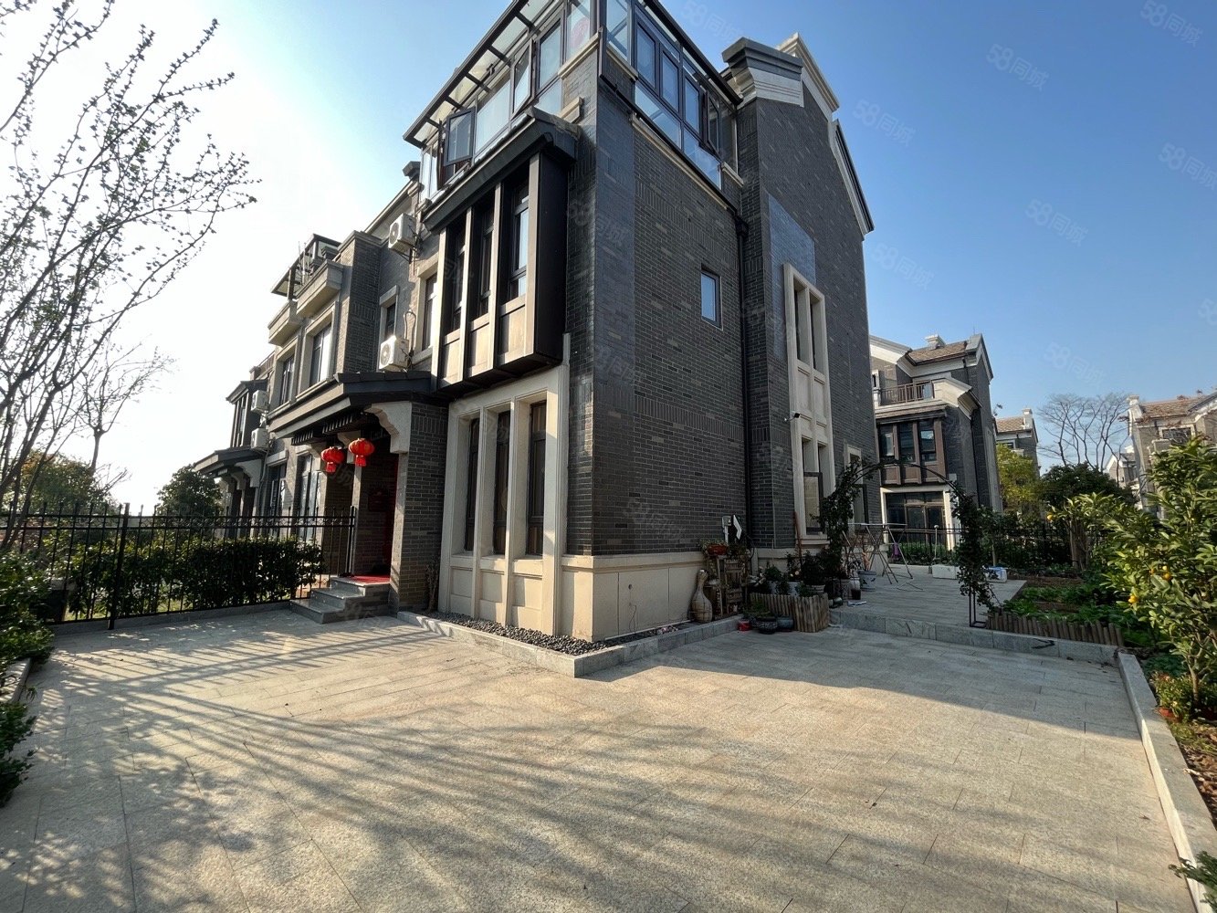 豪气装修全送!260平花园,联投水乡小镇-鄂州58同城