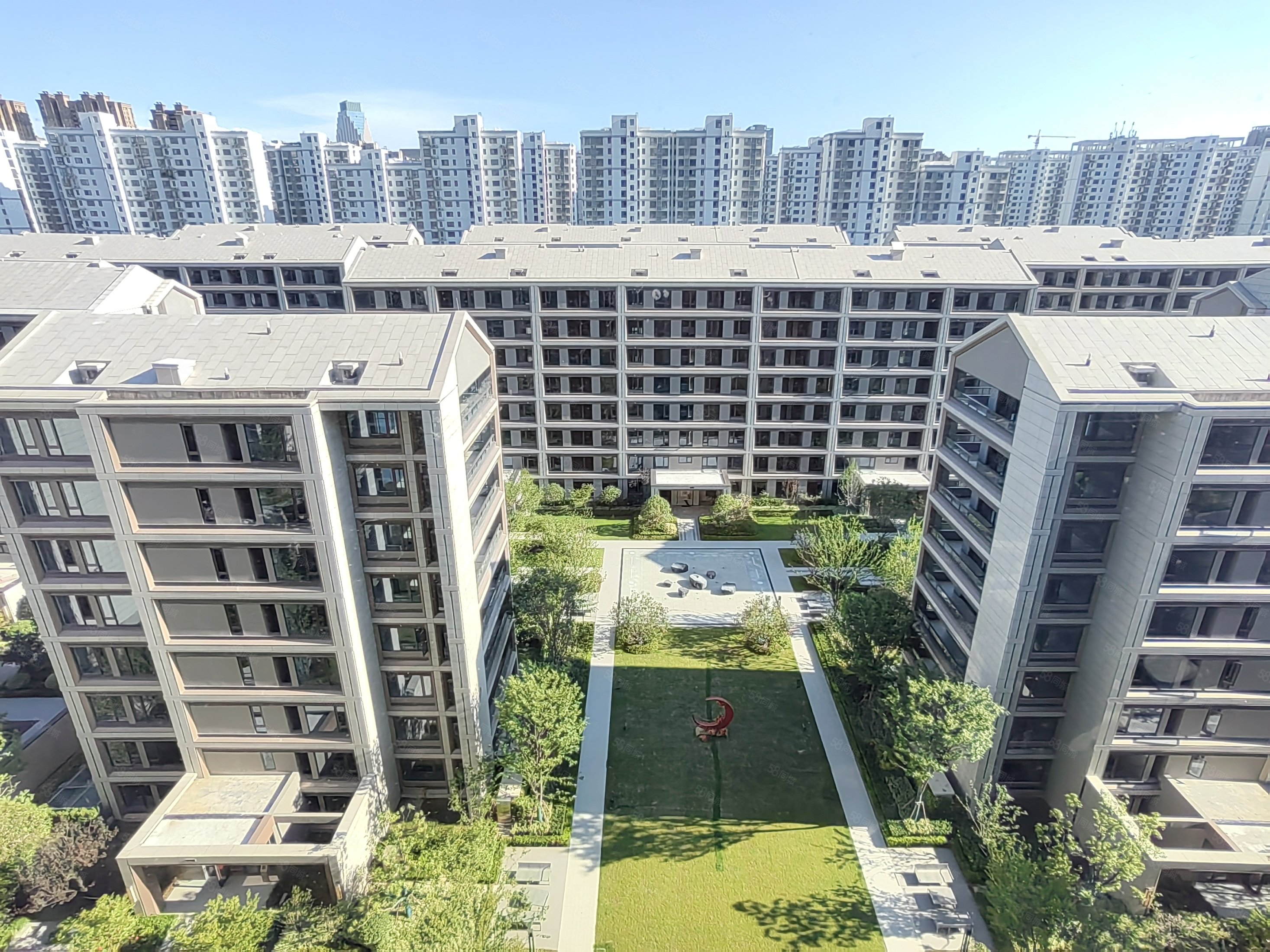 一梯一户改善必选 花园景 全天采光,融创滨湖印-合肥58同城