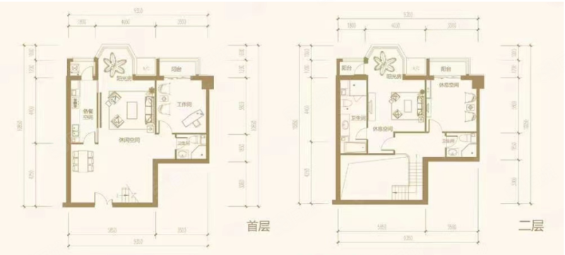 悦上城3室2厅3卫101.77㎡北205万