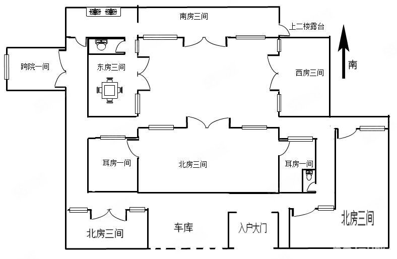 北下洼子胡同小區(qū)12室3廳6衛(wèi)570㎡南北8500萬