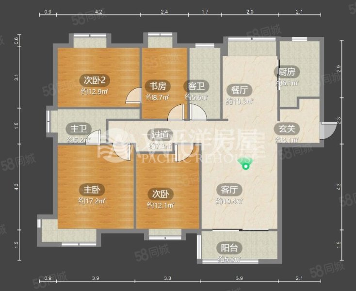 保利西子湾4室2厅2卫140.56㎡南750万