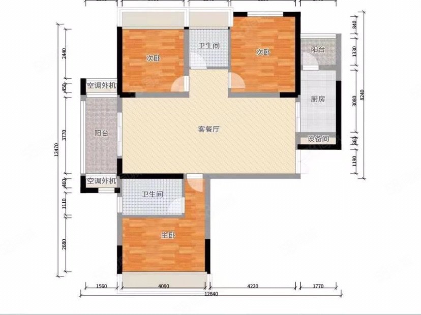 阳光栖谷翡翠园3室2厅2卫142㎡东南130万