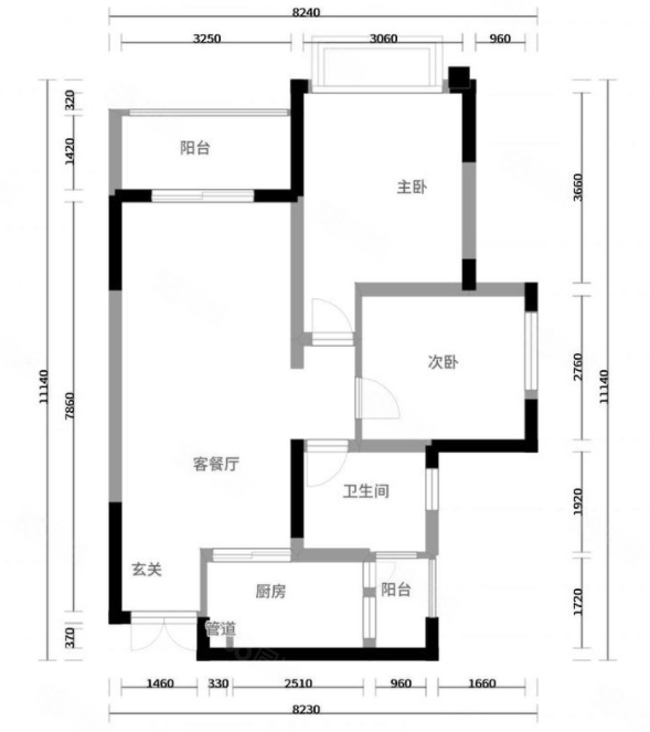 骏雅豪园3室2厅1卫75.17㎡南115万