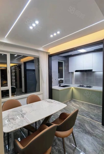 【10图】霞光府馨园140平超大客厅,全新豪华装修73万,霞光府-盘锦58