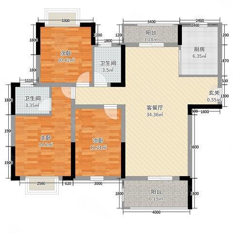 杨桥社区3室2厅1卫125㎡南北36万