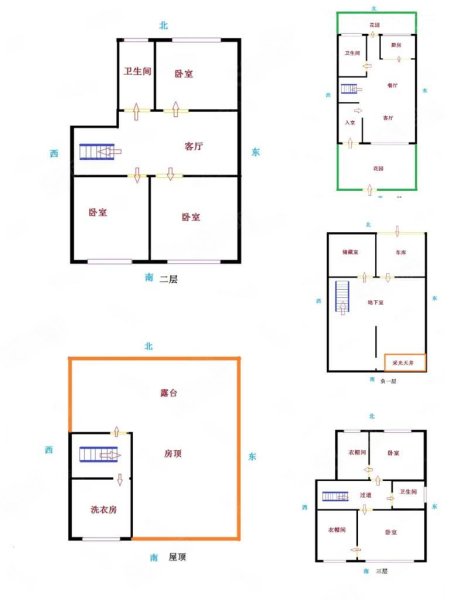一品漫城(一二期别墅)5室2厅3卫221.67㎡东南1790万