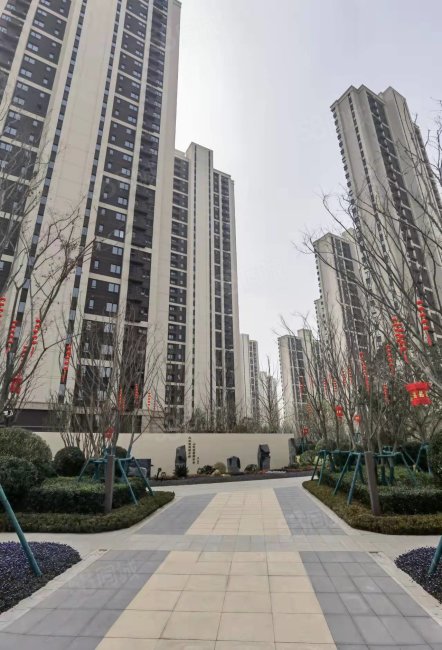 万科澜岸 全新小区 11米观景大阳台 精装全新,万科澜岸-西安58同城