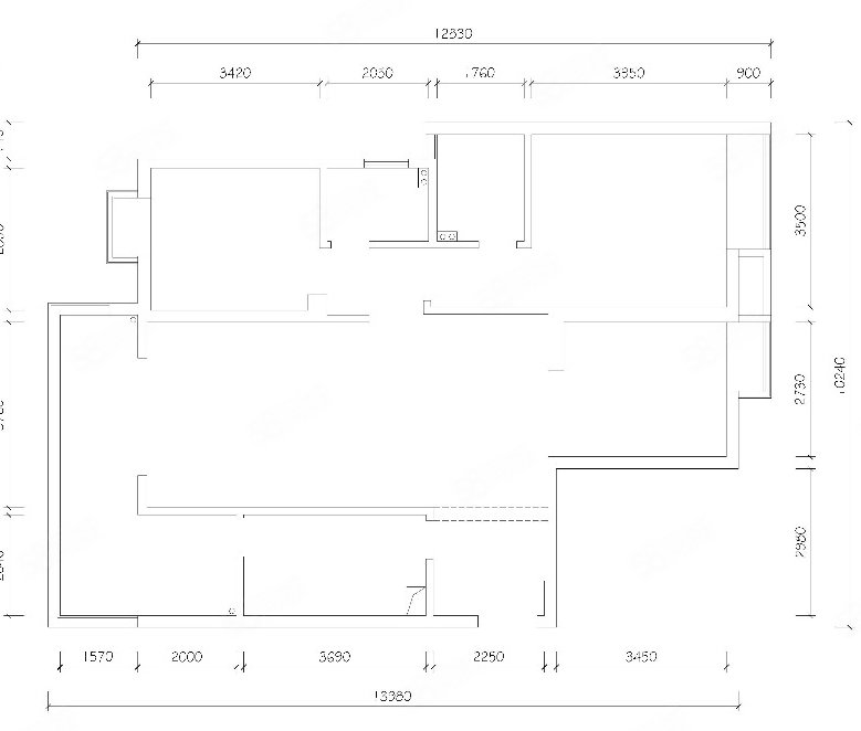 尚林御景苑1室2厅1卫51㎡南北29.8万