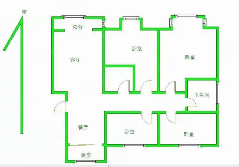 雍景华庭4室2厅2卫141.89㎡南139万