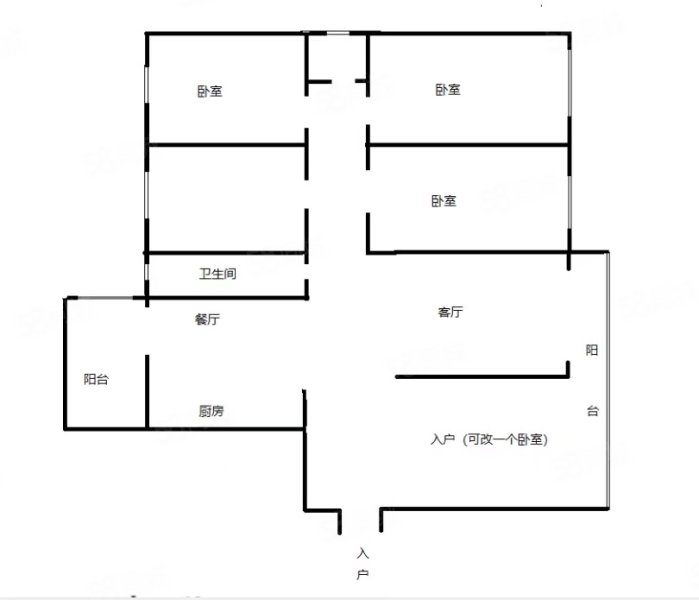 银城怡园4室2厅3卫186㎡南北120万