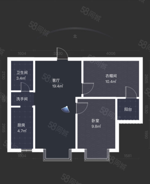 九江公寓2室1厅1卫70㎡南49.8万