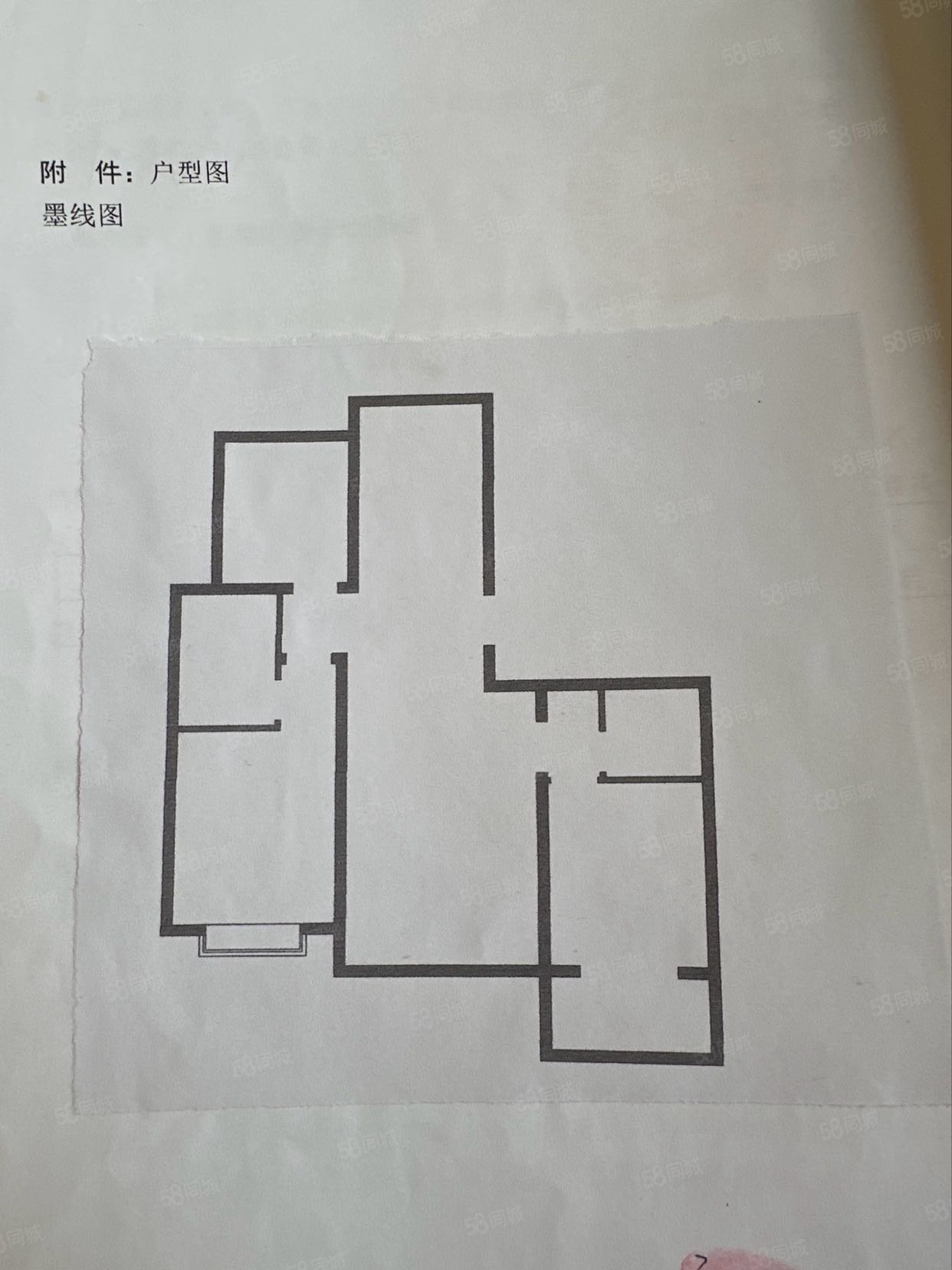 祥和佳苑3室2厅2卫112.23㎡南北53.5万