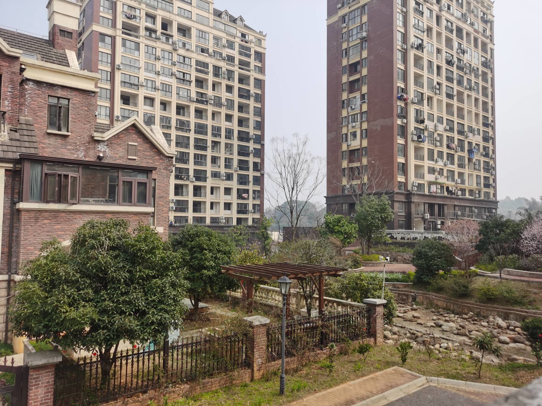 前后超大院子 双拼别墅只卖联排的价,半山溪谷(别墅)-九江58同城