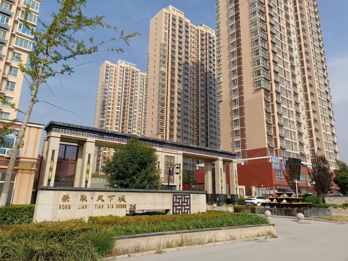 花园洋房 入户花园 通透三居 观景阳台,东湖印象-保定58同城