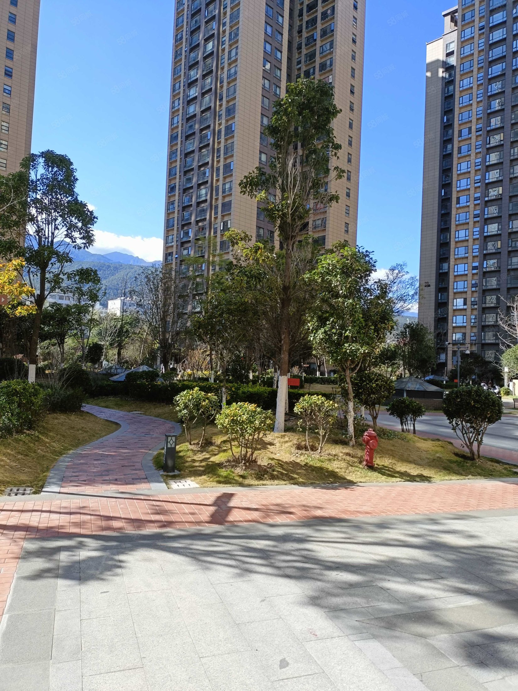 近医院 带电梯 次新小区 产权清晰 中间楼层采光好,惠丰瑞城-大理58