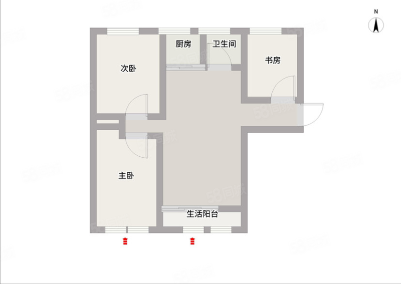 颐丰花园绿溪园3室2厅1卫134㎡南185万