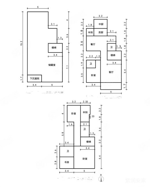 东方润园4室2厅3卫356.4㎡南北1600万