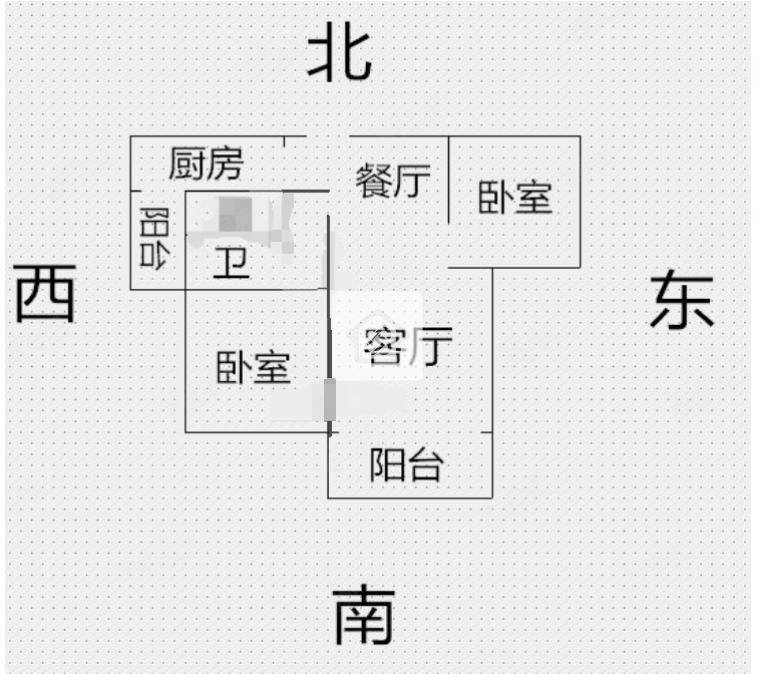 晋兴岳州帝苑(公寓住宅)2室2厅1卫100.73㎡南北78万