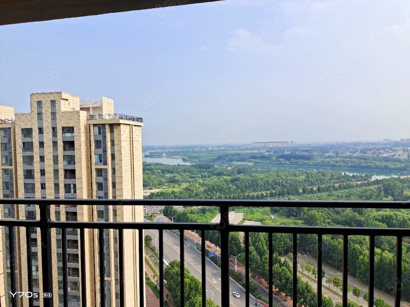 广场一线河景房毛坯单价7000淇河公园环绕送车库,升龙广场-鹤壁58同城