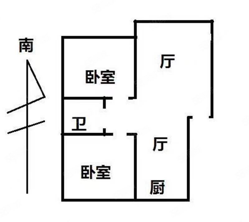 香格一品2室1厅1卫93.57㎡南北73.8万