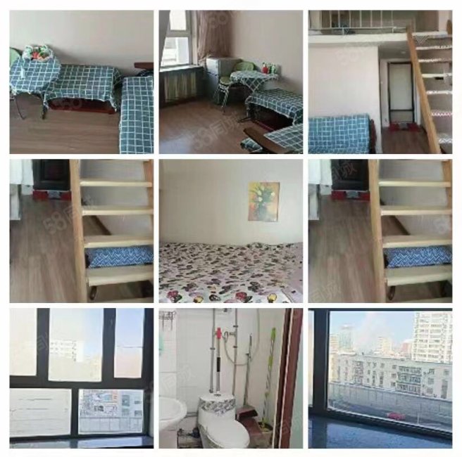 大修厂QQ公寓1室1厅1卫23.78㎡东20万