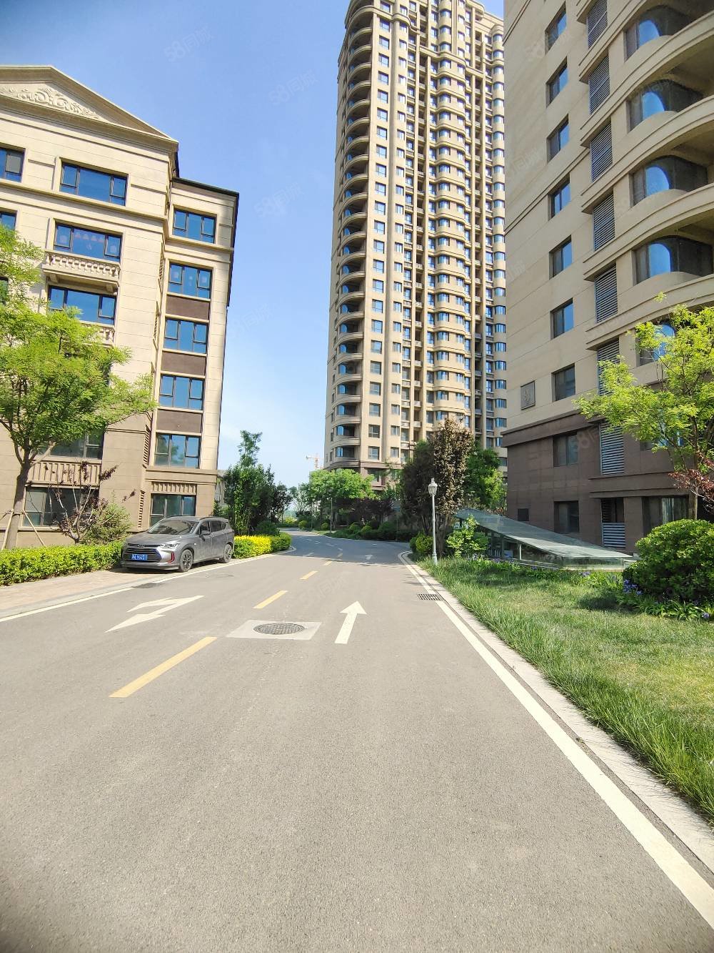 中间好楼层,采光无遮挡,看房方便,鸿坤原乡小镇-天津58同城