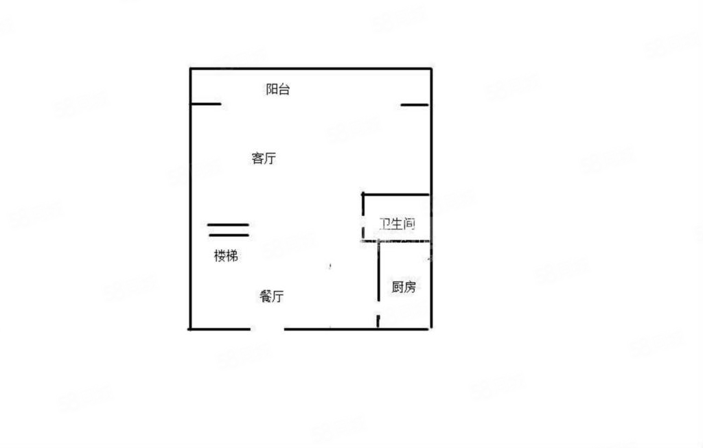 香槟国际4室2厅2卫110㎡南北62.8万