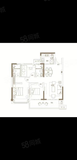 碧桂园新都荟3室2厅2卫101㎡南122.8万