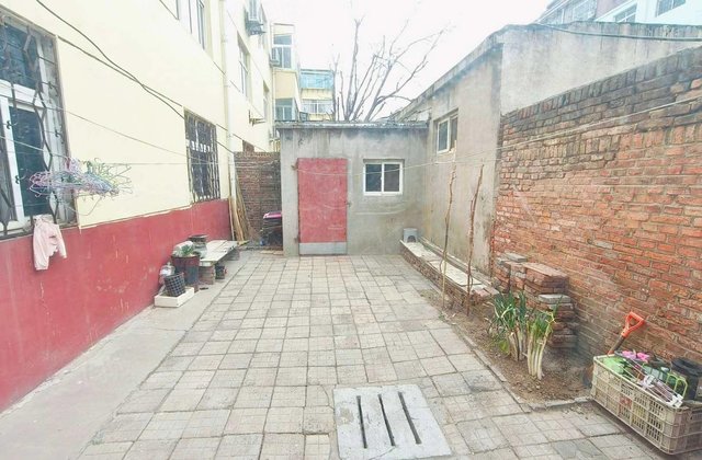 公园附近 一楼带院 三室朝阳 带60多平院子 全天采光