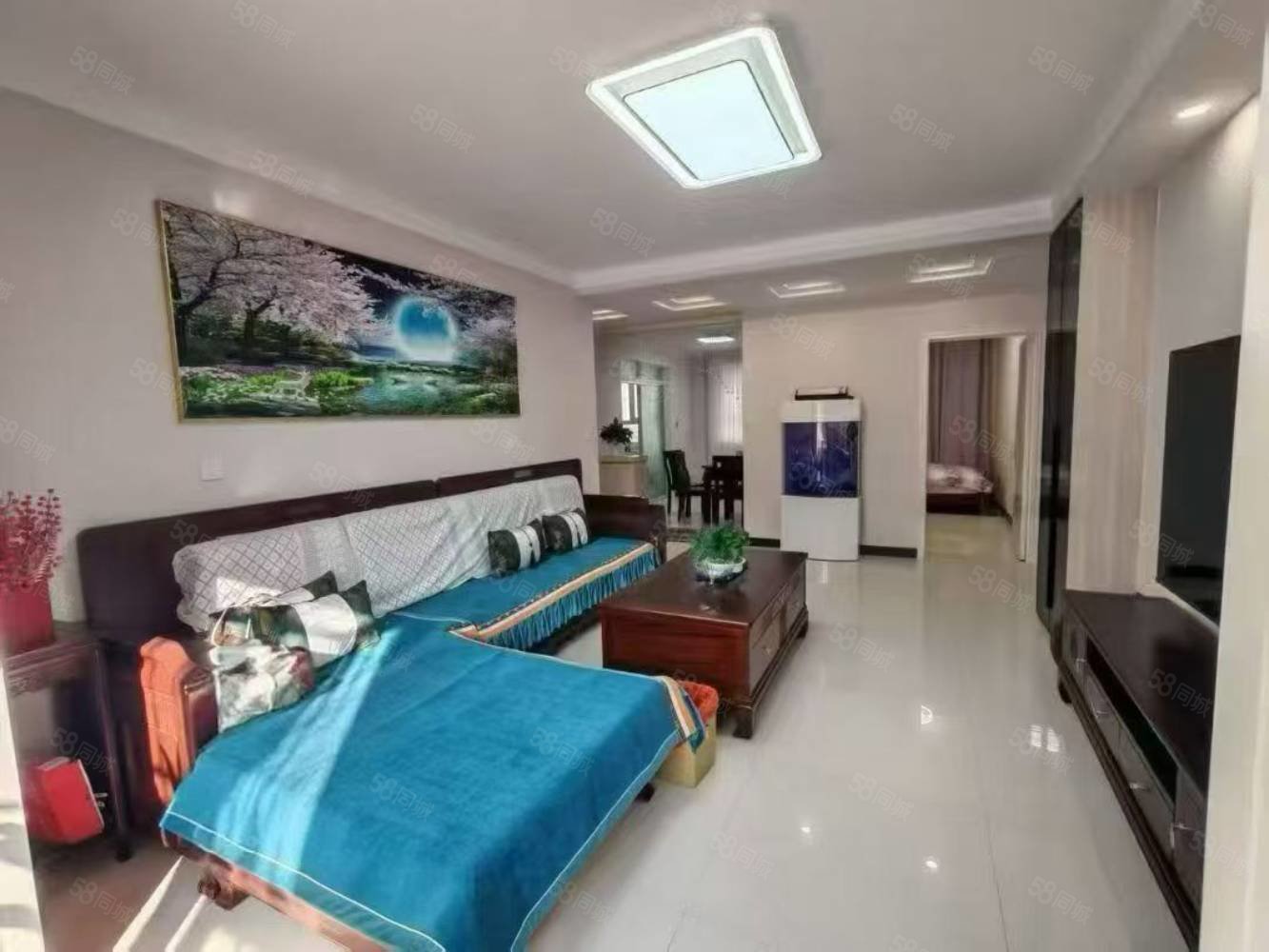 东苑明珠园3室2厅1卫124㎡南北69万