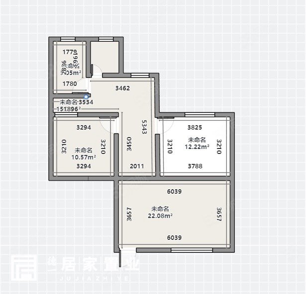 潜江市齿轮厂小区3室2厅1卫82.59㎡南北22.9万