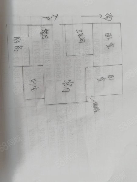 大连新型居住区长熙园3室1厅1卫103㎡南北78万